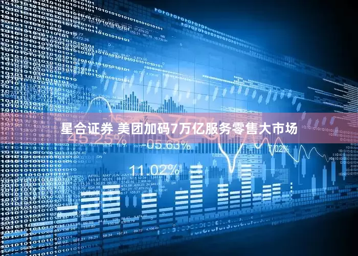 星合证券 美团加码7万亿服务零售大市场